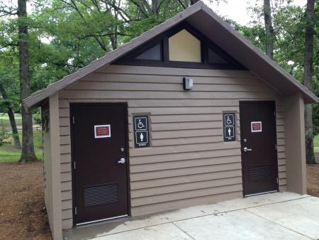 Duke Park restrooms now open